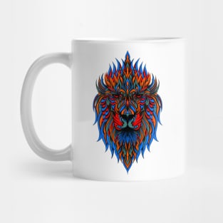 Ornating Lion Mug